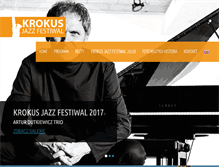 Tablet Screenshot of krokusjazzfestiwal.pl